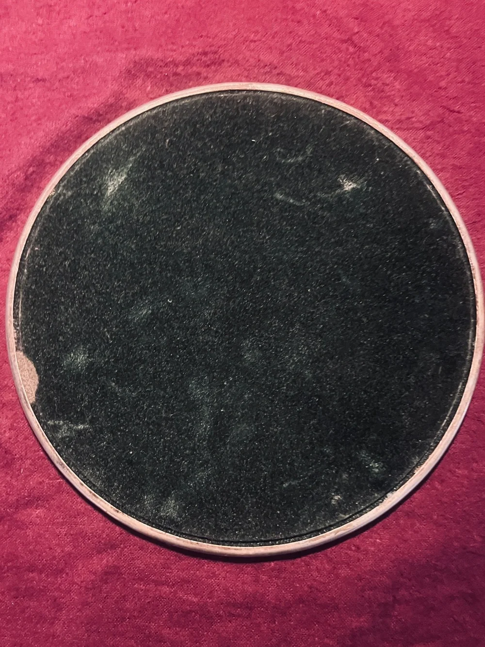 Silver-plated Serving & Teapot Trivet | English Floral Pattern | Felt Bottom